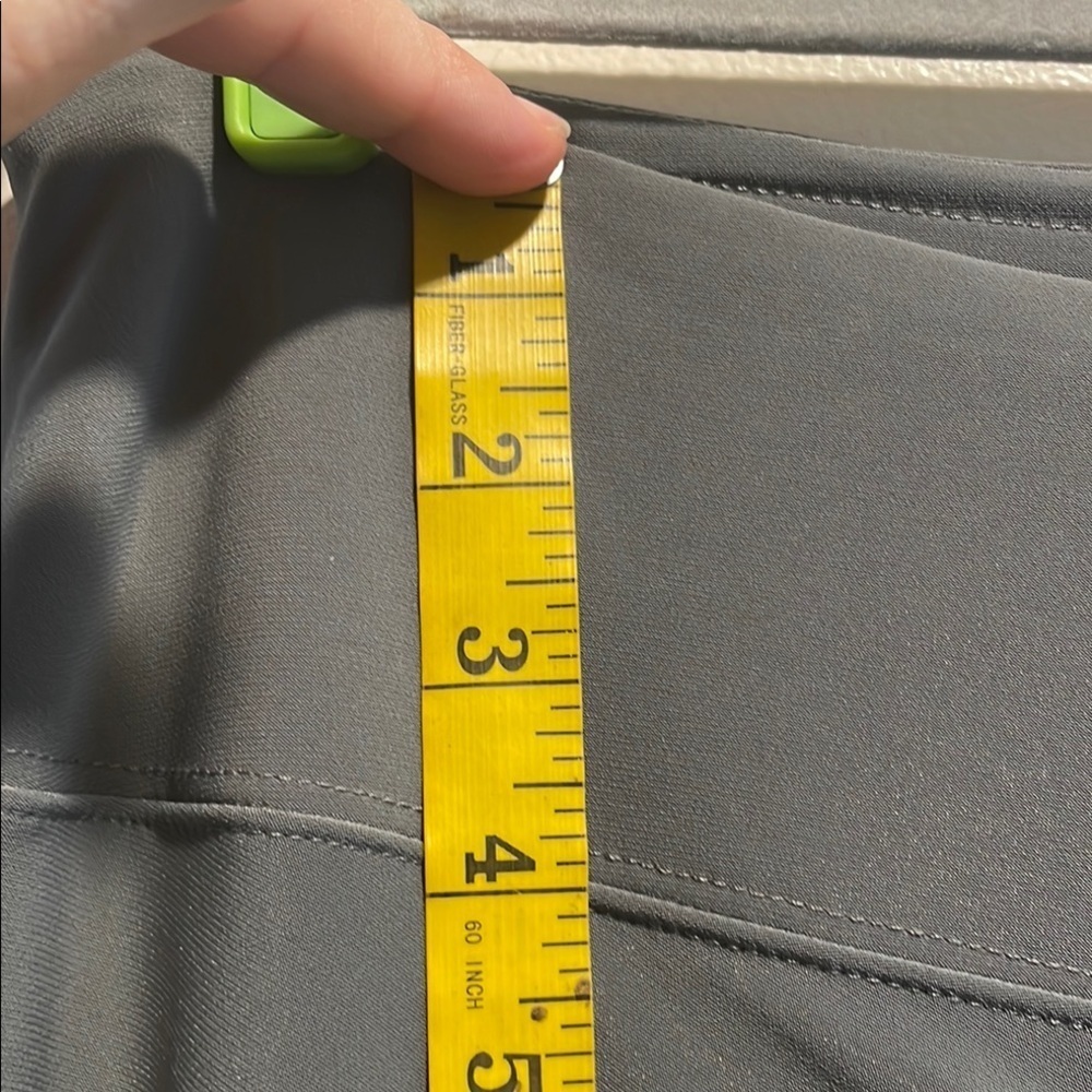 Focus by JJ Steel Gray Wrapped Asymmetrical Pull Up Draped Wide-Leg Pants - Picture 5 of 10